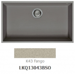 Zlewozmywak Elleci QUADRA 130 keratek K43 fango LKQ13043BSO podwieszany